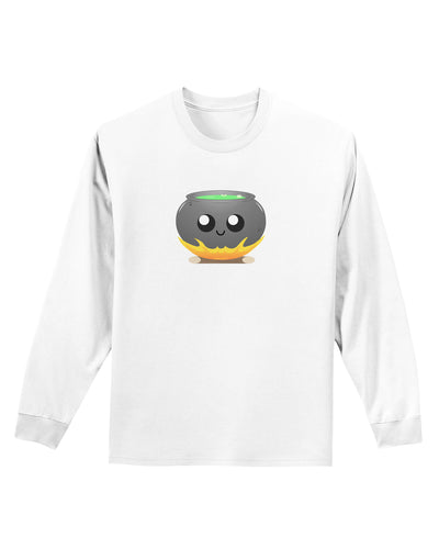 Kally Cauldron Adult Long Sleeve Shirt-Long Sleeve Shirt-TooLoud-White-Small-Davson Sales