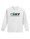 EDM Heart Black Adult Long Sleeve Shirt-Long Sleeve Shirt-TooLoud-White-Small-Davson Sales