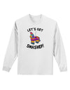 Let's Get Smashed Pinata Adult Long Sleeve Shirt-Long Sleeve Shirt-TooLoud-White-Small-Davson Sales