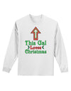 This Gal Loves Christmas Cute Adult Long Sleeve Shirt-Long Sleeve Shirt-TooLoud-White-Small-Davson Sales