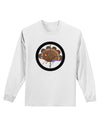 Turkey Trouble - Thanksgiving Funny Adult Long Sleeve Shirt-Long Sleeve Shirt-TooLoud-White-Small-Davson Sales