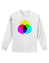 CMYK Color Model Adult Long Sleeve Shirt by TooLoud-Long Sleeve Shirt-TooLoud-White-Small-Davson Sales