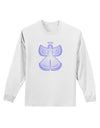 Snow Angel Design - Winter Adult Long Sleeve Shirt-Long Sleeve Shirt-TooLoud-White-Small-Davson Sales