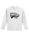 World's Greatest Dad - Sport Style Adult Long Sleeve Shirt by TooLoud-Long Sleeve Shirt-TooLoud-White-Small-Davson Sales