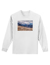 Pikes Peak CO Mountains Adult Long Sleeve Shirt by TooLoud-Long Sleeve Shirt-TooLoud-White-Small-Davson Sales