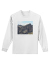 Arizona Saguaro Lake Mountains Adult Long Sleeve Shirt-Long Sleeve Shirt-TooLoud-White-Small-Davson Sales