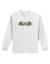 Single All the Way - holly Adult Long Sleeve Shirt-Long Sleeve Shirt-TooLoud-White-Small-Davson Sales