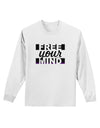 Free Your Mind Text Adult Long Sleeve Shirt-Long Sleeve Shirt-TooLoud-White-Small-Davson Sales