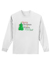 Merry Christmas & Happy New Year Adult Long Sleeve Shirt-Long Sleeve Shirt-TooLoud-White-Small-Davson Sales