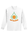 Cute Pumpkin Spider - Happy Halloween Adult Long Sleeve Shirt-Long Sleeve Shirt-TooLoud-White-Small-Davson Sales