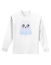 Gabe the Cute Ghost - Halloween Adult Long Sleeve Shirt-Long Sleeve Shirt-TooLoud-White-Small-Davson Sales