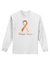 MS - Faith Hope Strength Adult Long Sleeve Shirt-Long Sleeve Shirt-TooLoud-White-Small-Davson Sales