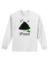 iPood Adult Long Sleeve Shirt-Long Sleeve Shirt-TooLoud-White-Small-Davson Sales