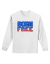 Born Free Color Adult Long Sleeve Shirt by TooLoud-Long Sleeve Shirt-TooLoud-White-Small-Davson Sales