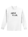 Zombie Killer - Apocalypse - Halloween Adult Long Sleeve Shirt-Long Sleeve Shirt-TooLoud-White-Small-Davson Sales