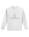 Wishing You a Happy Thanksgiving Wishbone Adult Long Sleeve Shirt-Long Sleeve Shirt-TooLoud-White-Small-Davson Sales