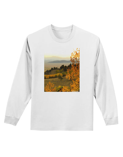 Nature Photography - Gentle Sunrise Adult Long Sleeve Shirt by-Long Sleeve Shirt-TooLoud-White-Small-Davson Sales