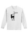 Rudolf the Ratchet Reindeer Adult Long Sleeve Shirt-Long Sleeve Shirt-TooLoud-White-Small-Davson Sales