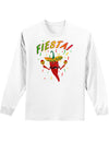 Chili Pepper de Fiesta Adult Long Sleeve Shirt-Long Sleeve Shirt-TooLoud-White-Small-Davson Sales