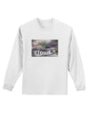 Rainbow in Cloud M Angelou Adult Long Sleeve Shirt by TooLoud-Long Sleeve Shirt-TooLoud-White-Small-Davson Sales