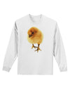 Fluffy Chick Adult Long Sleeve Shirt-Long Sleeve Shirt-TooLoud-White-Small-Davson Sales