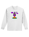 Owl Purple Adult Long Sleeve Shirt-Long Sleeve Shirt-TooLoud-White-Small-Davson Sales