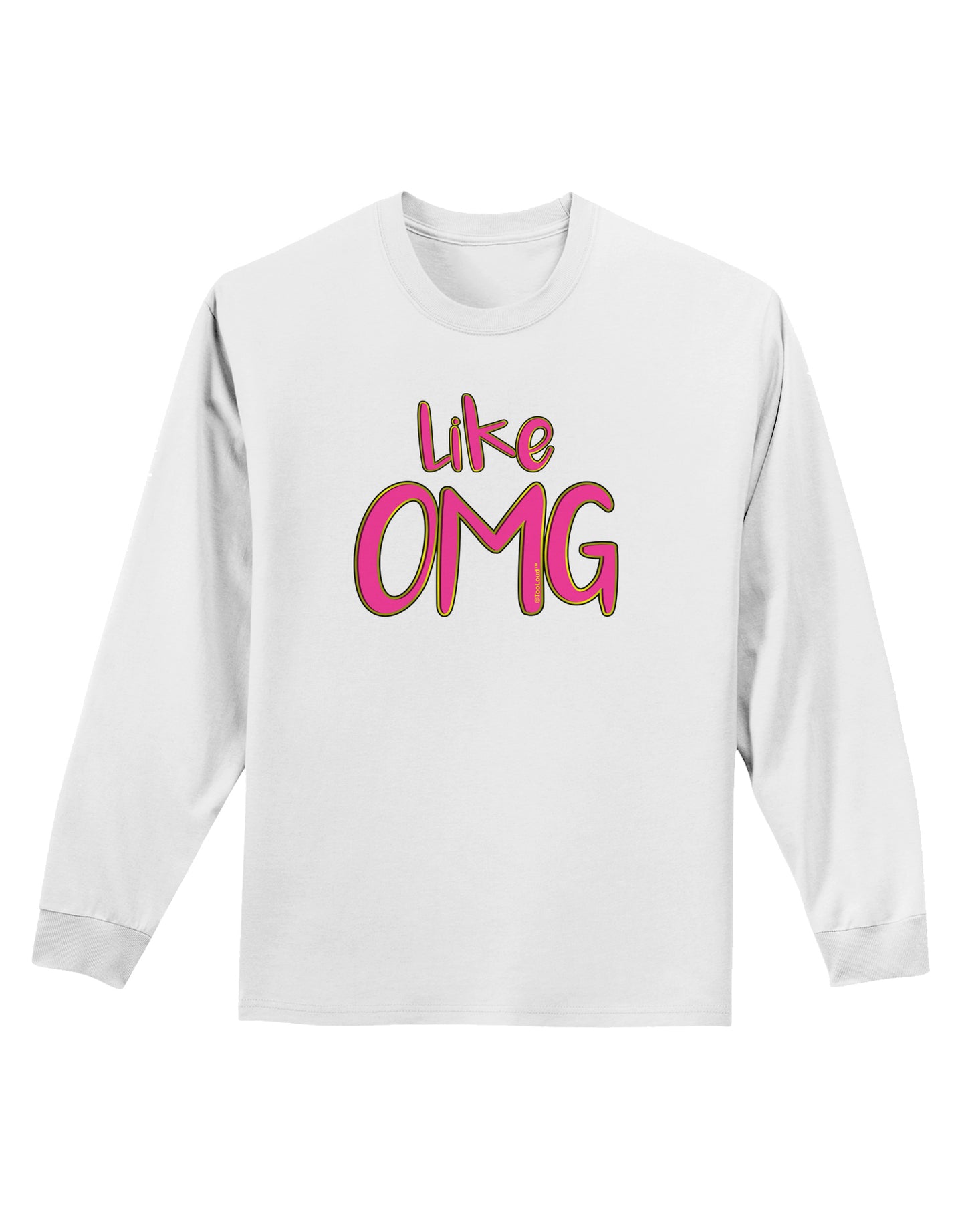 Like OMG Adult Long Sleeve Shirt by TooLoud-Long Sleeve Shirt-TooLoud-White-Small-Davson Sales