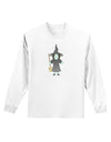 Wizra the Witch Adult Long Sleeve Shirt-Long Sleeve Shirt-TooLoud-White-Small-Davson Sales