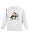 Sagittarius Color Illustration Adult Long Sleeve Shirt-Long Sleeve Shirt-TooLoud-White-Small-Davson Sales