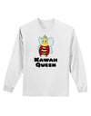 Kawaii Queen Queen Bee Adult Long Sleeve Shirt-Long Sleeve Shirt-TooLoud-White-Small-Davson Sales