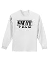 SWAT Team Logo - Distressed Adult Long Sleeve Shirt-Long Sleeve Shirt-TooLoud-White-Small-Davson Sales