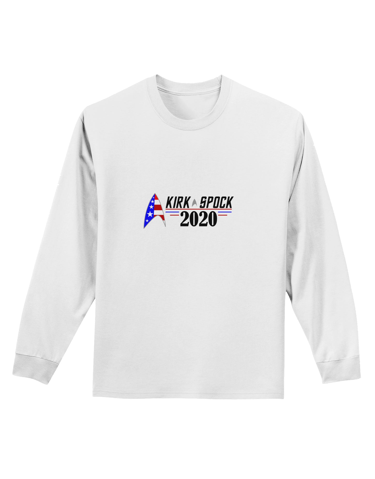 Kirk Spock 2020 Funny Adult Long Sleeve Shirt by TooLoud-TooLoud-White-Small-Davson Sales
