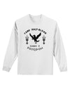 Cabin 3 Poseidon Camp Half Blood Adult Long Sleeve Shirt-Long Sleeve Shirt-TooLoud-White-Small-Davson Sales