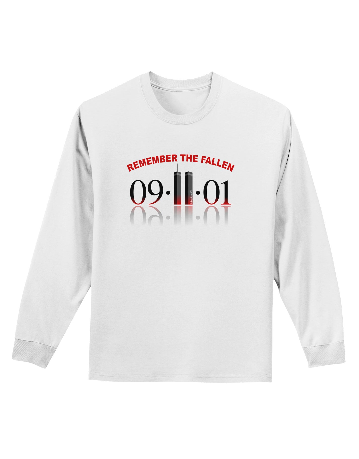 Remember The Fallen 91101 Adult Long Sleeve Shirt-Long Sleeve Shirt-TooLoud-White-Small-Davson Sales