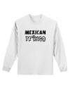 Mexican Prince - Cinco de Mayo Adult Long Sleeve Shirt by TooLoud-Long Sleeve Shirt-TooLoud-White-Small-Davson Sales