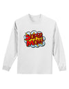 Super Mom - Superhero Comic Style Adult Long Sleeve Shirt-Long Sleeve Shirt-TooLoud-White-Small-Davson Sales