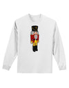 Festive Nutcracker - No Text Adult Long Sleeve Shirt by-Long Sleeve Shirt-TooLoud-White-Small-Davson Sales