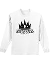 Princess Adult Long Sleeve Shirt-Long Sleeve Shirt-TooLoud-White-Small-Davson Sales