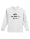 Halloween Queen Adult Long Sleeve Shirt by TooLoud-Long Sleeve Shirt-TooLoud-White-Small-Davson Sales