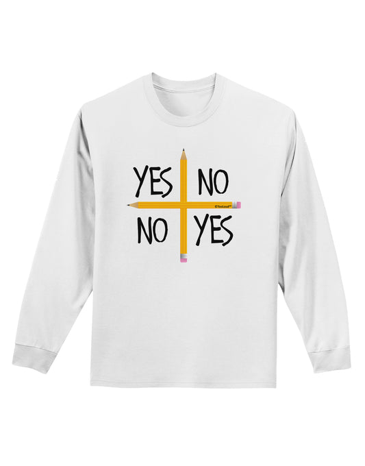 Charlie Charlie Challenge Adult Long Sleeve Shirt-Long Sleeve Shirt-TooLoud-White-Small-Davson Sales