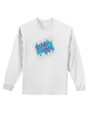 Electro House Equalizer Adult Long Sleeve Shirt-Long Sleeve Shirt-TooLoud-White-Small-Davson Sales