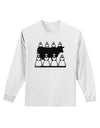 Eight Maids A Milking Adult Long Sleeve Shirt-Long Sleeve Shirt-TooLoud-White-Small-Davson Sales