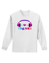 Heart Trance Adult Long Sleeve Shirt-Long Sleeve Shirt-TooLoud-White-Small-Davson Sales