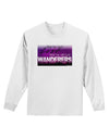 TooLoud We're All Just Wanderers Adult Long Sleeve Shirt-Long Sleeve Shirt-TooLoud-White-Small-Davson Sales