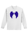 Epic Dark Angel Wings Design Adult Long Sleeve Shirt-Long Sleeve Shirt-TooLoud-White-Small-Davson Sales