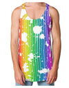 Splatter AOP - Rainbow Loose Tank Top Single Side All Over Print-Loose Tank Top-TooLoud-White-Small-Davson Sales