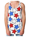 Red White And Blue Stars Loose Tank Top Single Side by TooLoud-Loose Tank Top-TooLoud-White-Small-Davson Sales