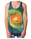 Rainbow Tie Dye Galaxy Loose Tank Top Single Side All Over Print-Loose Tank Top-TooLoud-White-Small-Davson Sales