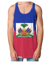 Haiti Flag AOP Loose Tank Top Single Side All Over Print-Loose Tank Top-TooLoud-White-Small-Davson Sales