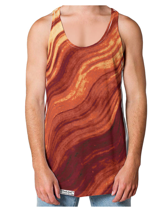 Bacon Bacon Bacon Loose Tank Top Single Side All Over Print by-Loose Tank Top-TooLoud-White-Small-Davson Sales
